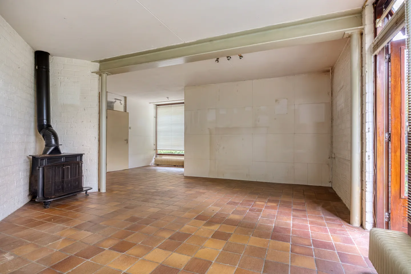Woonkamer, huidige situatie